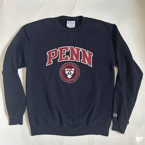 University of Pennsylvania Upenn PENN Champion Crewneck Sweatshirt Size M Ivy